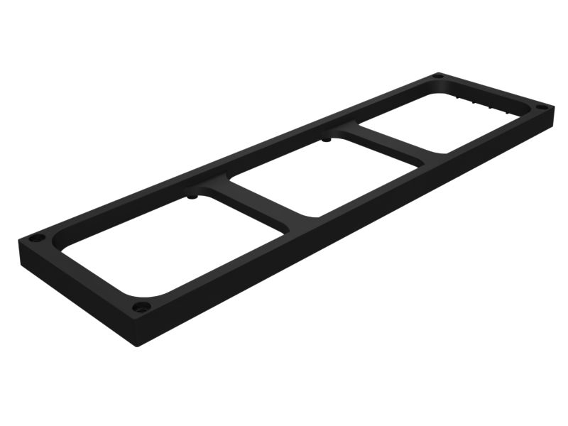 100-5568:Трехмодульная оправка