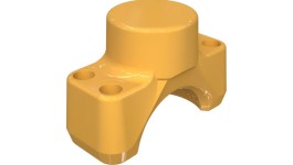 3G-7891:Стальная крышка подшипника с внутренним диаметром 124 мм