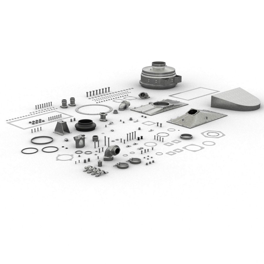 505-5715:КОМПЛЕКТ ДЛЯ МОДЕРНИЗАЦИИ СИСТЕМЫ ВЫХЛОПА