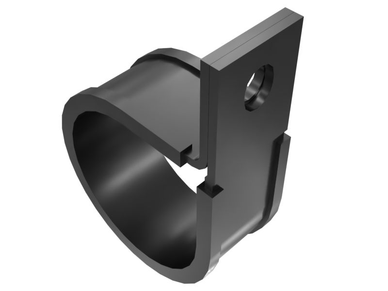 471-1757:Р-образный зажим для одного шланга