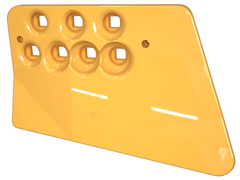 8E-4540:Левый угловой нож отвала