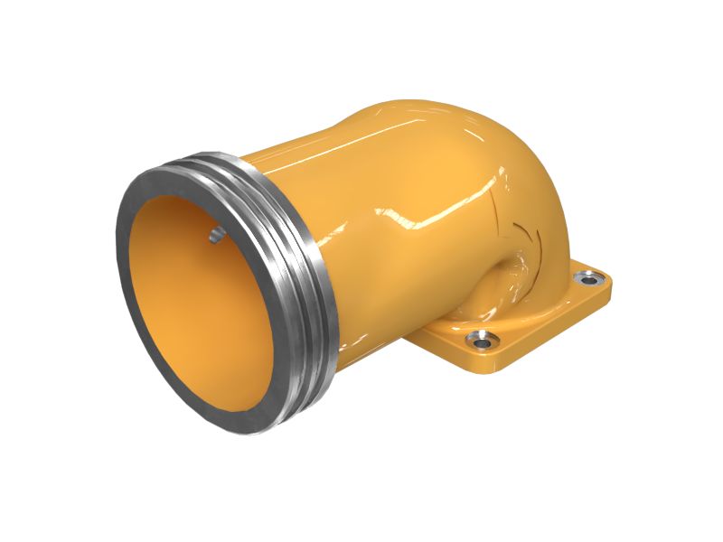 329-6011:Коленчатый патрубок коллектора