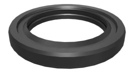 295-9695:Резиновое манжетное уплотнение диаметром вала 55 мм