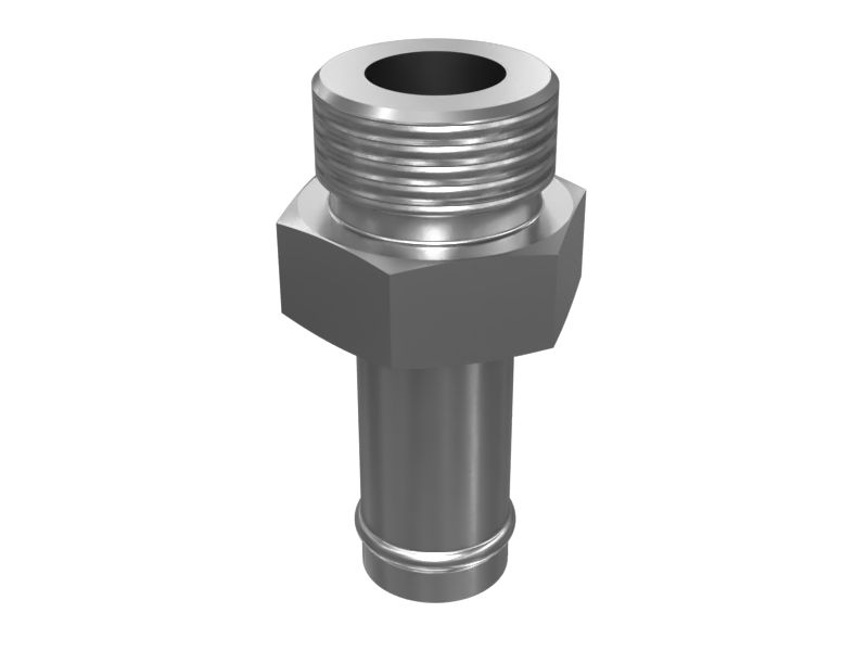 033-6783:Прямой переходник (STOR, развальцовка для шланга)