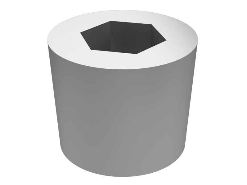 5J-7386:Заглушка с шестигранной головкой и резьбой 1/8-27 NPTF