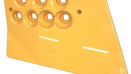 8E-4540:Левый угловой нож отвала