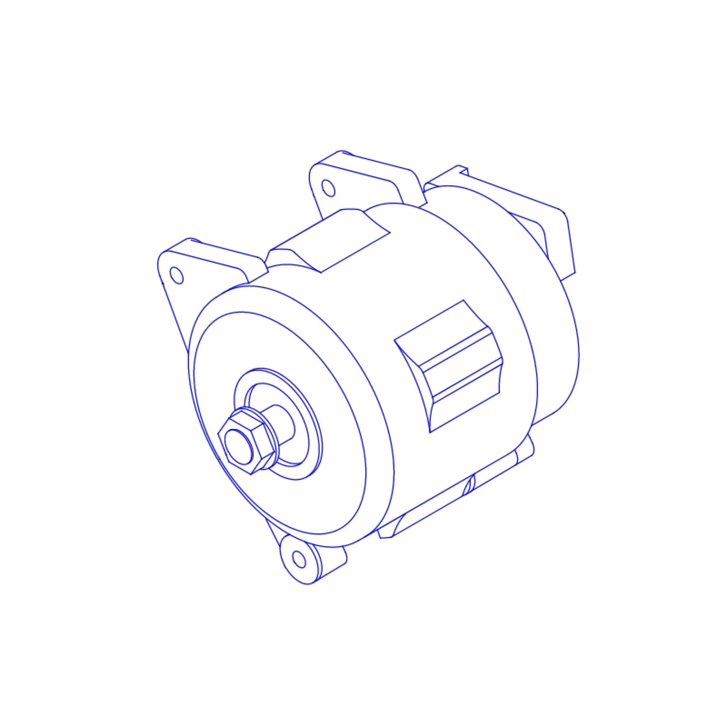 339-7767:12-Вольтовый зарядный генератор переменного тока
