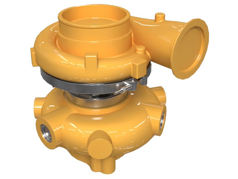 20R-2911:БЛОК ОСНОВНОГО ТУРБОКОМПРЕССОРА
