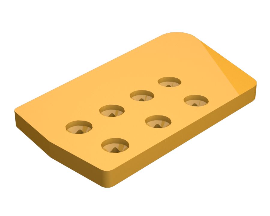 3G-8301:Горячекованый наконечник, правый