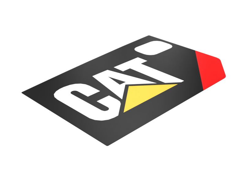 365-6192:Наклейка с товарным знаком CAT