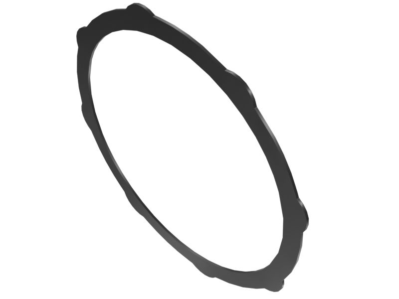 188-4173:Пластина разделителя электродвигателя механизма поворота толщиной 1,6 мм