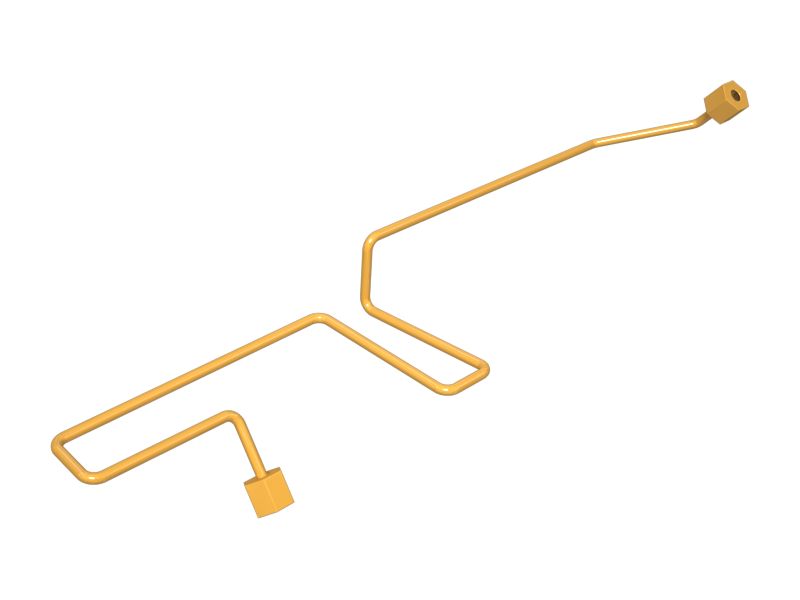 124-5945:Трубопровод топливной форсунки внутреннего диаметра 1,83 мм