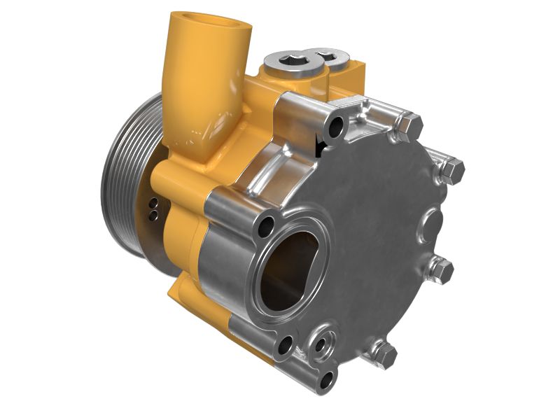 10R-8655:БЛОК ВОДЯНОГО НАСОСА