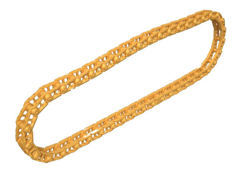 323-8755:Звено гусеницы в сборе