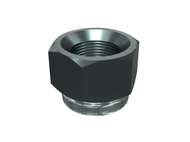 208-8469:Шестигранная стопорная гайка M6 x 1 мм