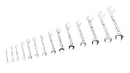 1P-3502:Гаечный ключ с повернутым зевом