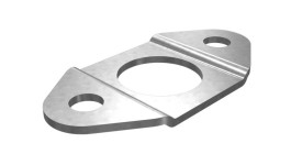 3D-4197:Крышка узла управления с креплением двумя болтами, толщина 2,7 мм