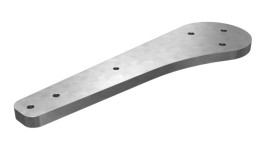 348-8717:Опорная пластина толщиной 25 мм для ручки