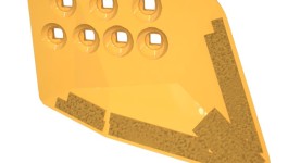 275-5994:Износостойкая накладка для ровного резания, левая