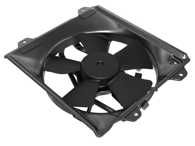 425-2717:Двигатель вентилятора длиной 470,8 мм для конденсатора хладагента