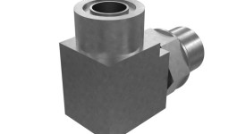 6V-8626:Шестигранный коленчатый переходник гидравлической жидкости под углом 90 градусов