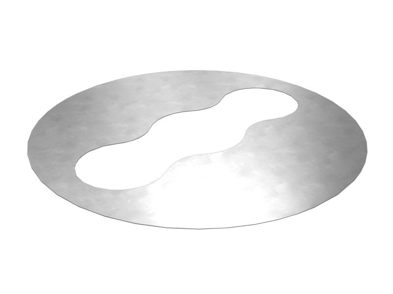 8P-9714:Регулировочная прокладка толщиной 0,08 мм