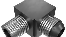 032-1269:Переходной коленчатый патрубок 7/8-14, 1/2-14 NPTF с резьбой 90°