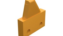 208-2776:Зуб траншеекопателя левый