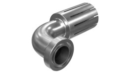 211-2658:Угловая муфта шланга с углом 90° для штока цанги