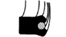 167-2440:Штоковое уплотнение П-образной формы