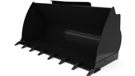 488-7007:Ковш 1,8 м3 (2,4 ярда3), устройство смены навесного оборудования ISO, зубья наварного типа