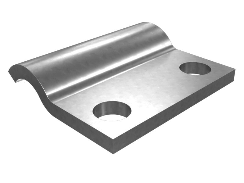 202-7001:Зажим для одной трубки с внутренним диаметром 21,80 мм