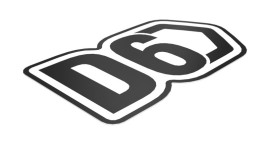 570-2436:Идентификационная наклейка D6