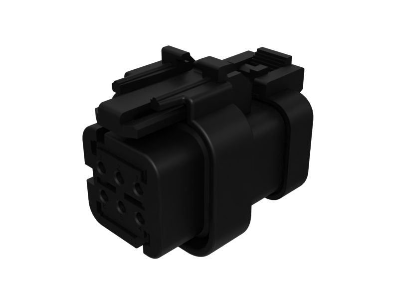 239-7352:6-контактный штепсельный разъем