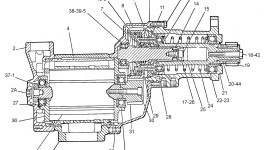 7C-3372:Пневмостартер с 12-зубой шестерней