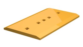 109-9121:Режущая кромка для тяжелых условий работы, правая