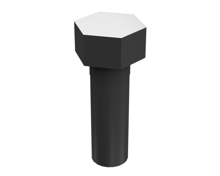 5K-7143:Болт с шестигранной головкой с резьбой 1/2-13