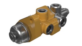 555-5494:Литой тормозной клапан из пластичного чугуна, длина 211,3 мм