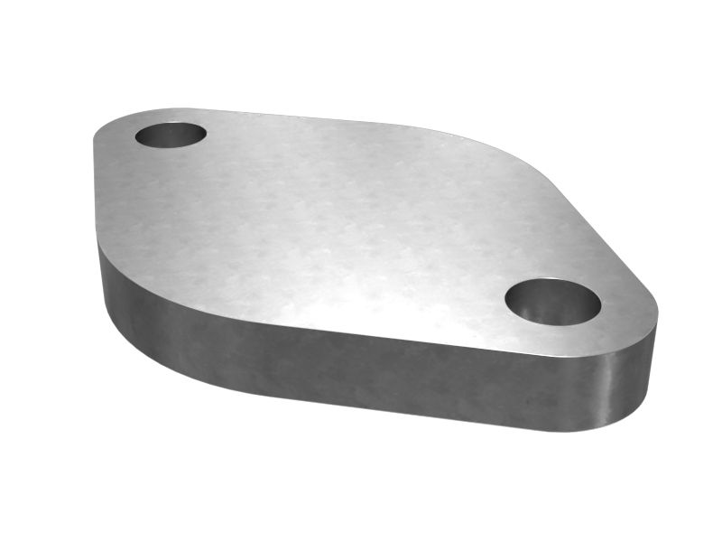 4B-3140:Монтажная крышка толщиной 10 мм с двумя болтами