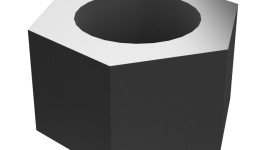 6V-7742:Шестигранная гайка M20