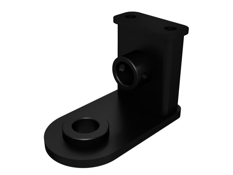 581-0122:ОПОРА ЦИЛИНДРА В СБОРЕ