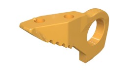 8E-4457:Замковое звено со стороны втулки правой главной гусеничной ленты