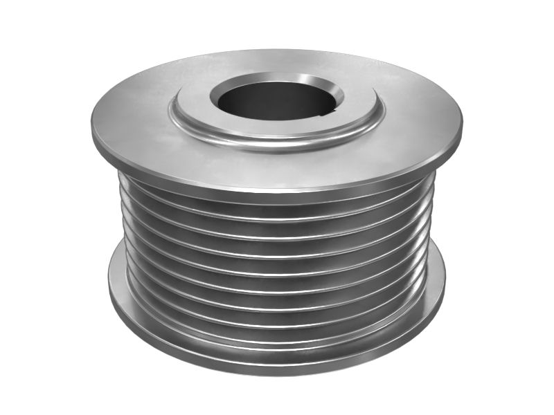 190-3635:Шкив генератора с восемью канавками