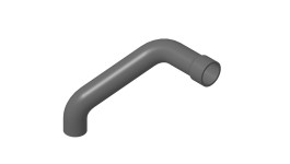 176-5329:Впускной шланг радиатора, внутренний диаметр 42 Х 50,8 мм