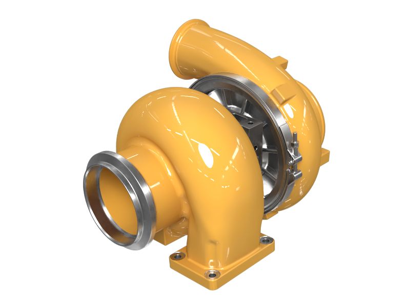 10R-3861:БЛОК ОСНОВНОГО ТУРБОКОМПРЕССОРА