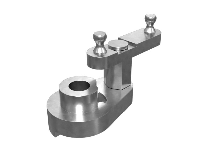 4P-7351:Рычаг регулятора оборотов в сборе