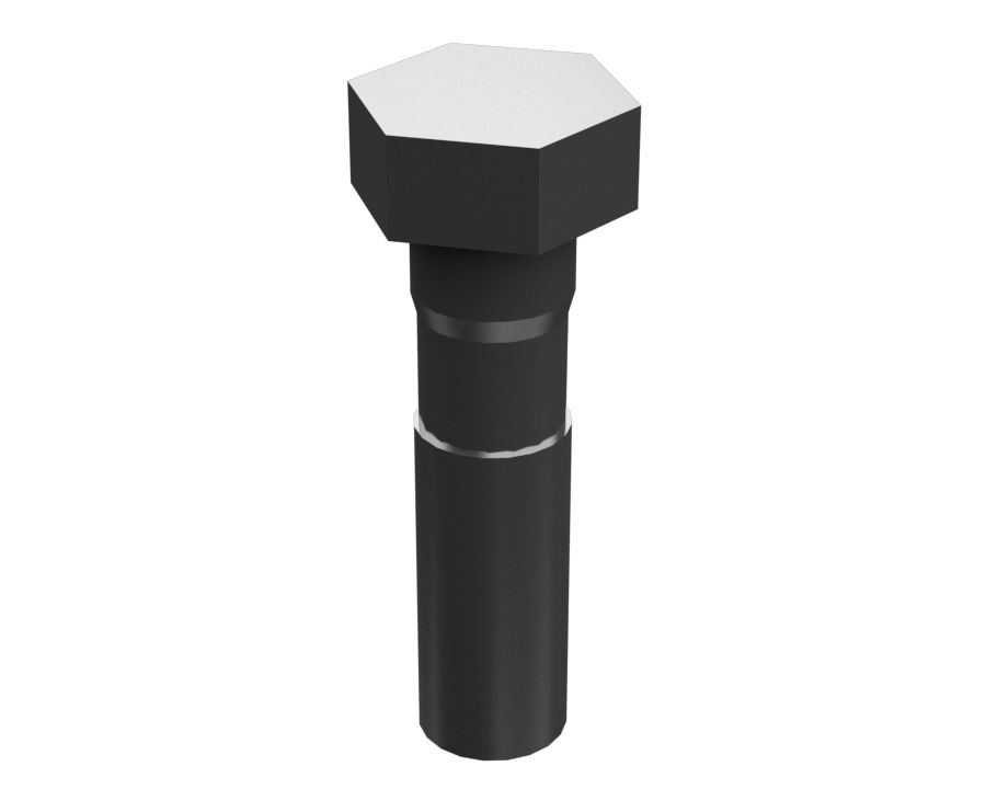 7X-2577:Болт с шестигранной головкой размером M24-3, длиной 90 мм