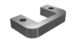 4E-5591:Стальная фиксирующая пластина длиной 124 мм