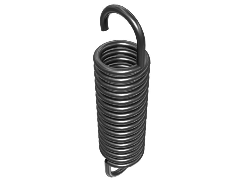 090-8612:Пружина растяжения диаметром проволоки 4 мм