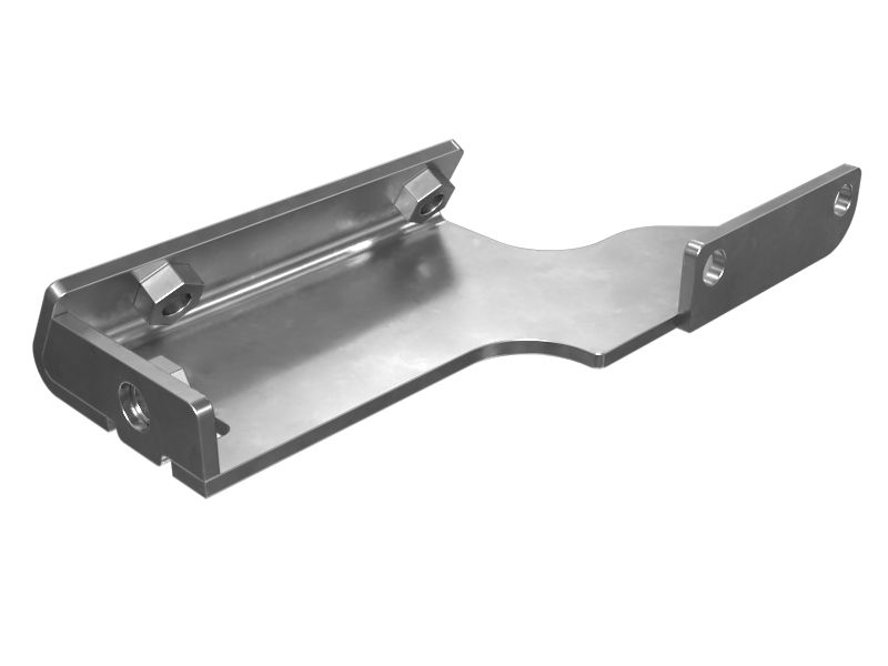 449-9804:Кронштейн ограждения направляющего колеса